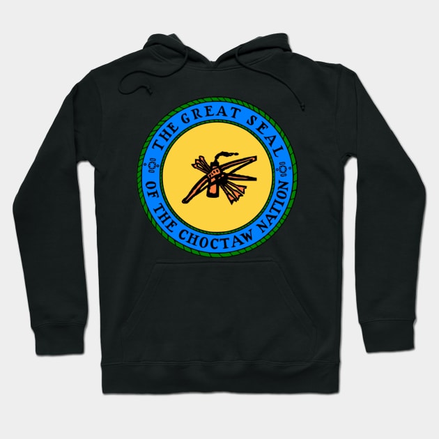 The Great Seal Of The Choctaw Nation Hoodie by szymkowski